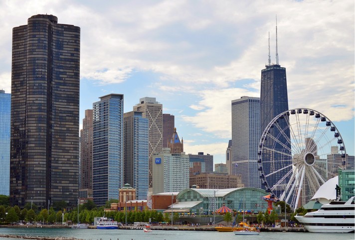 Navy Pier Skyline
